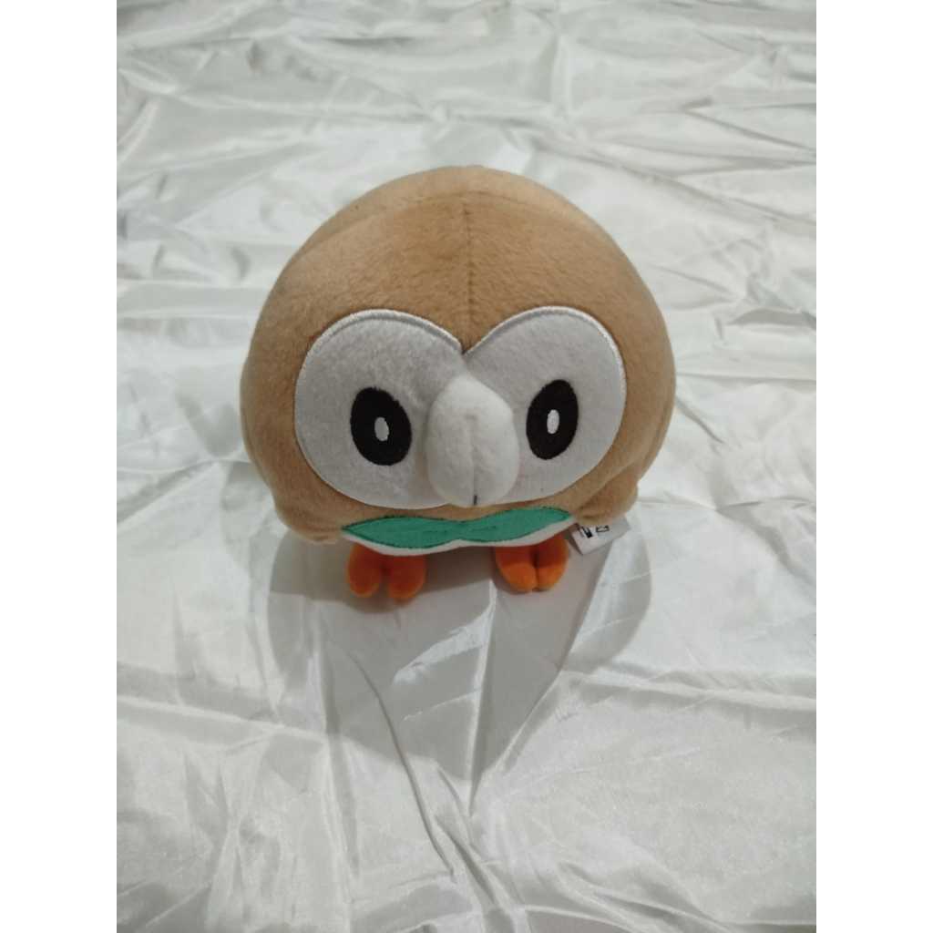 Boneka Pokemon Rowlet Takara Tomy original