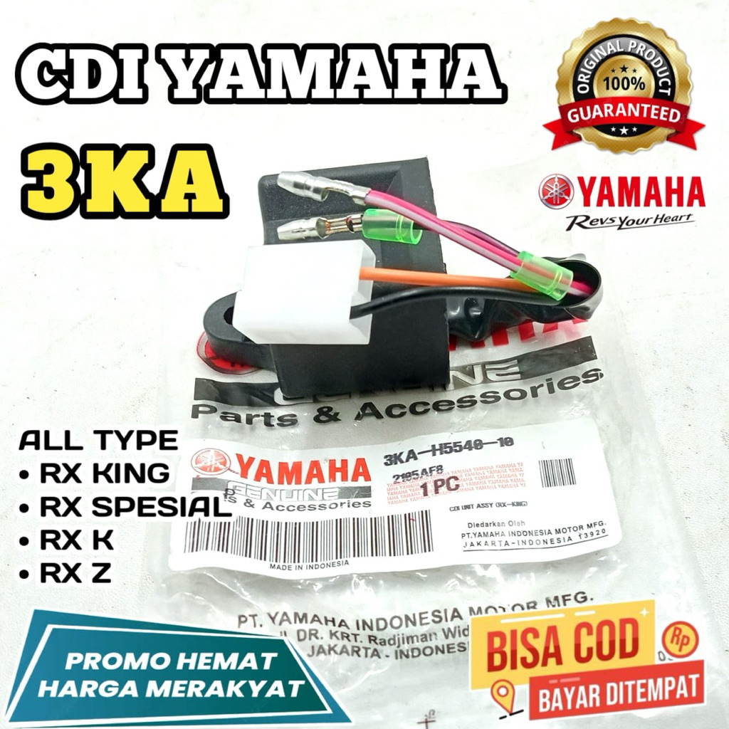 CDI 3KA,YAMAHA ORIGINAL,CDI RX KING,CDI RX SPESIAL,CDI RX K,CDI RX Z,CDI YAMAHA ORIGINAL,RX KING,GAR