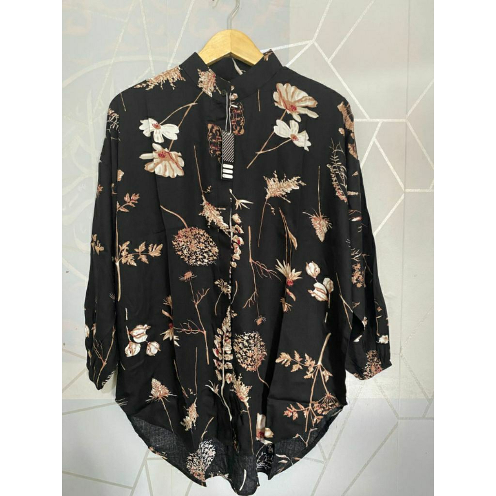 blouse atasan wanita ke kinian ld 120cm