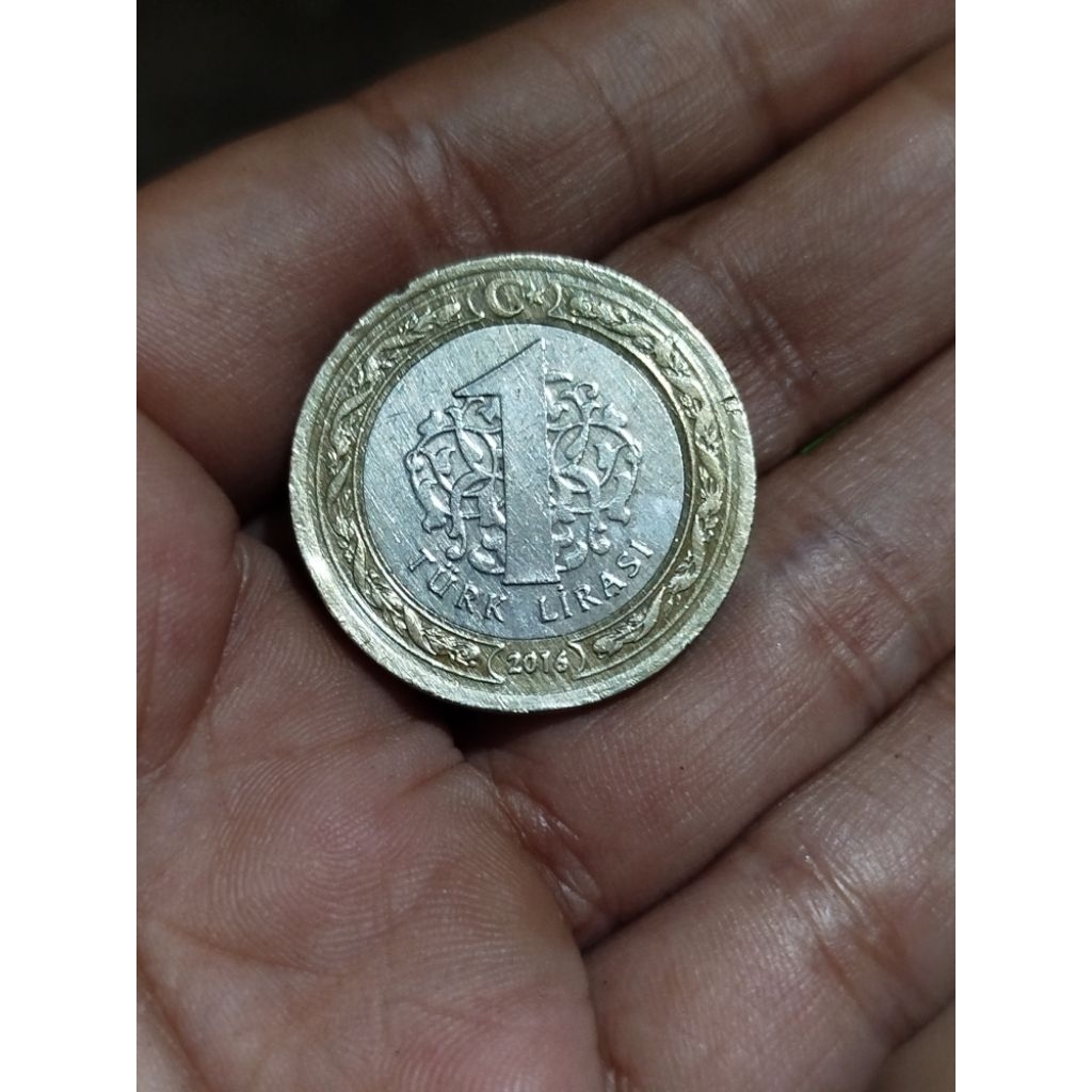 koin koleksi koin mancanegara koin bimetal Turki