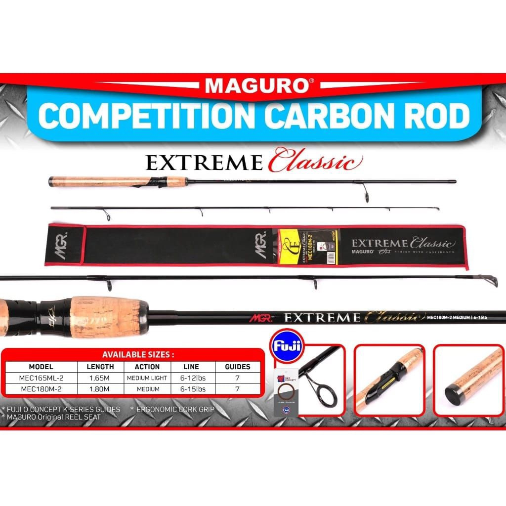 Joran Maguro EXTREME CLASSIC | 2025 | Ring Fuji 165ML 180M | Galapung | Harian| Lomba Mancing | Ikan