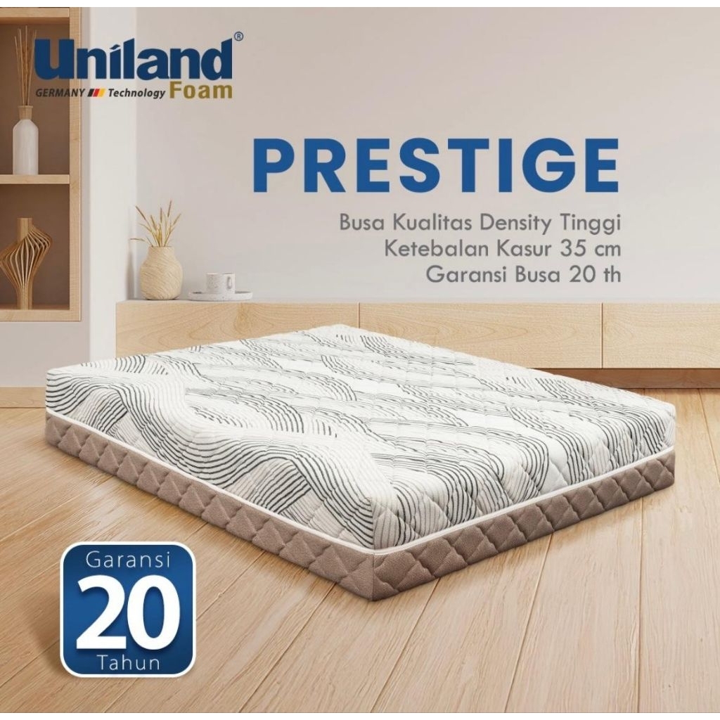 Kasur Matras Busa Tebal Kesehatan Tulang Uniland Prestige 180 x 200 cm