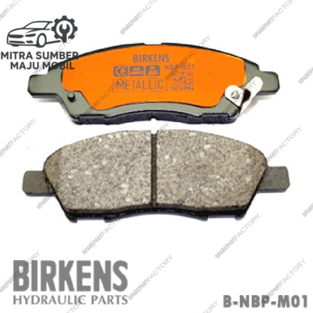Kampas Rem Depan/Brake Pad Livina 2008-2009, Livina X-Gear 2007-2009, Grand Livina 2007-2009, March 