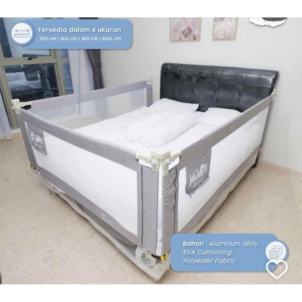 PRELOVED kuru bedrail