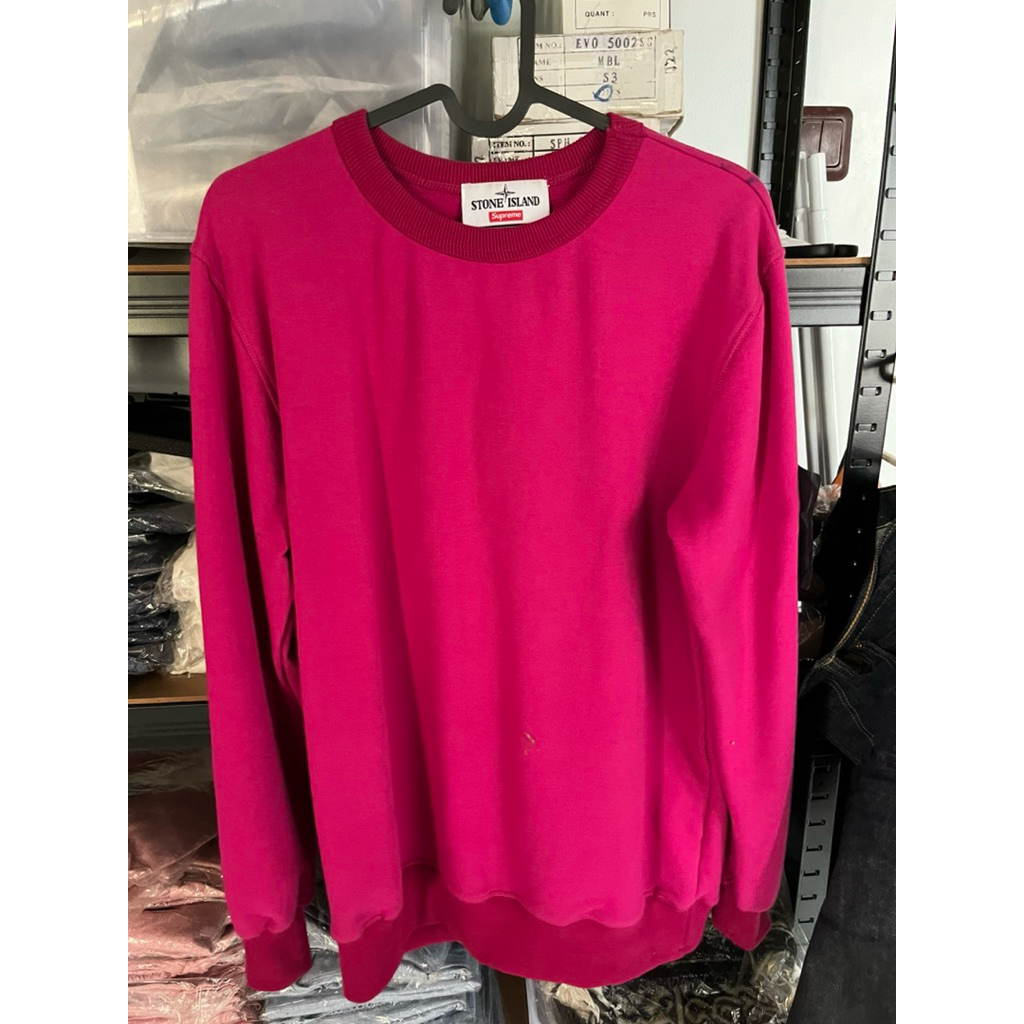 crewneck stone island x supreme