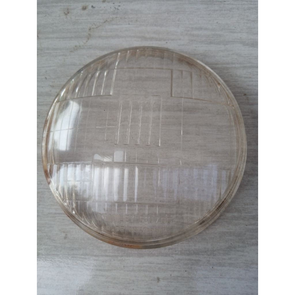 kaca reflektor honda gl100 bulat original