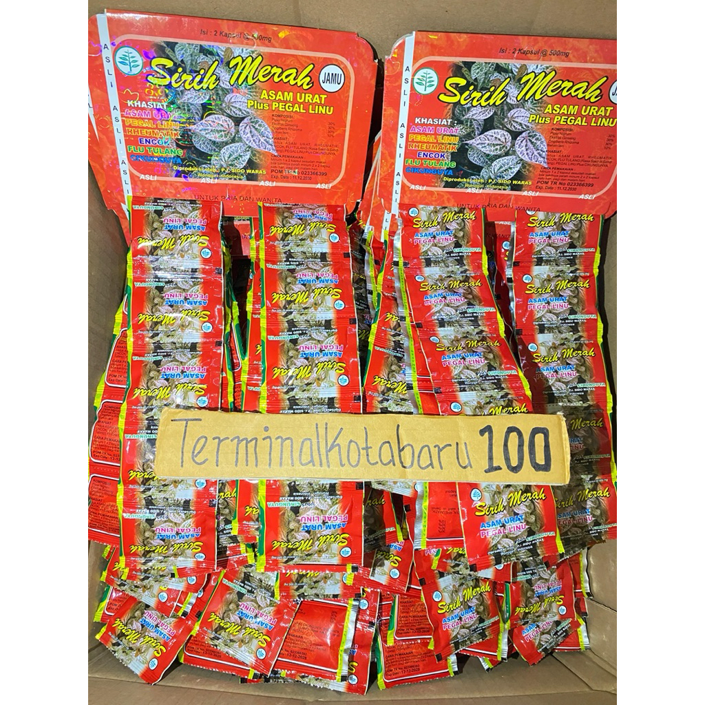 Sirih Merah original kapsul