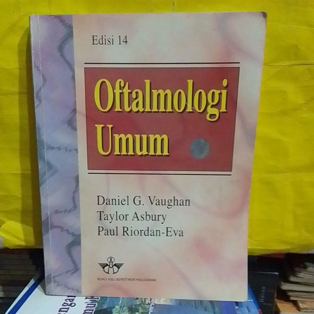 buku original / buku Oftalmologi Umum ( Ed 14 )