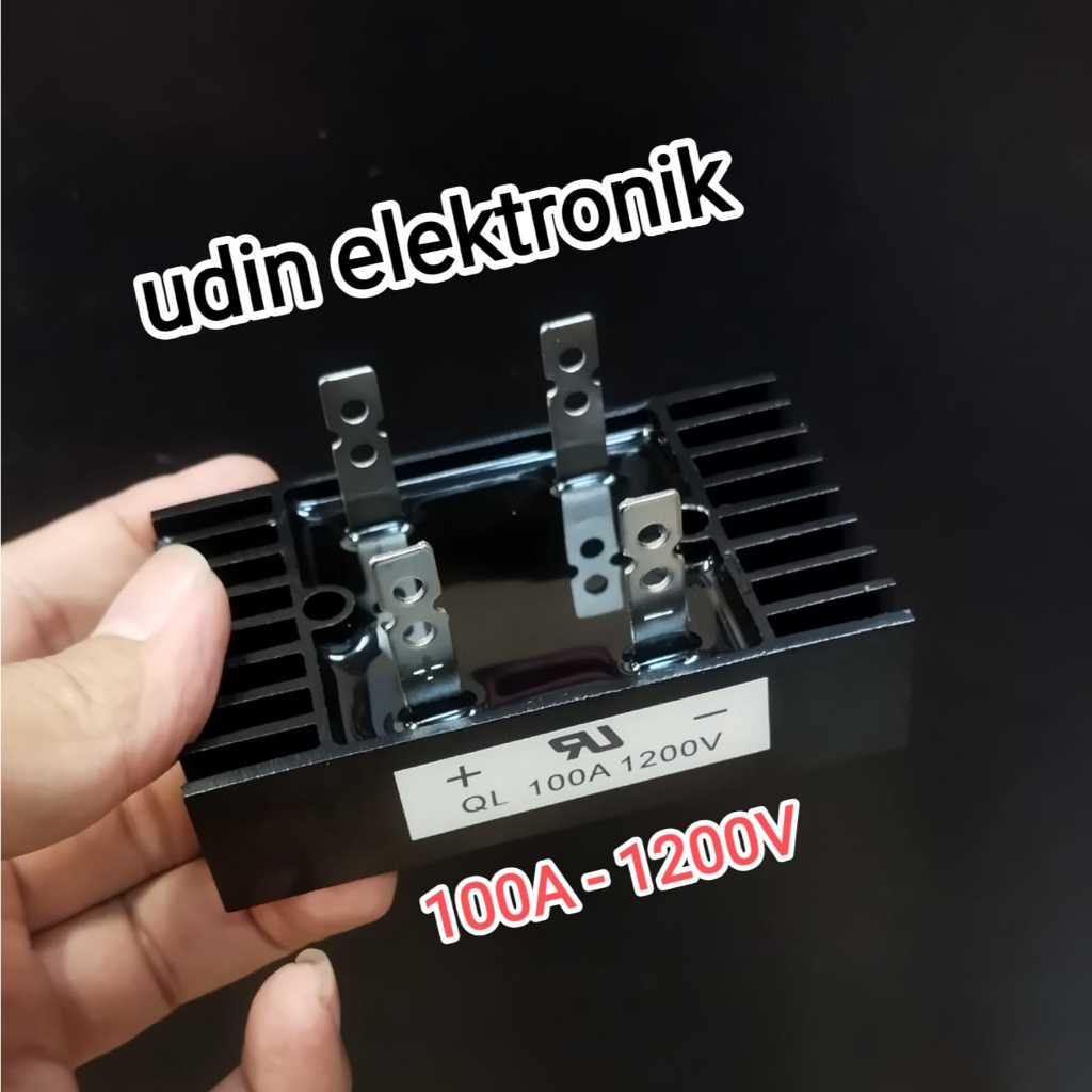 DIODA DIODE BRIDGE 100A 1200V + HEATSINK DIODA KIPROK 100 Ampere 1200 Volt
