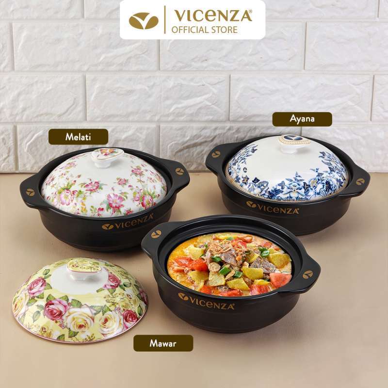 Vicenza Mangkok Cover BA 900 / Mangkok Sapo Tahu / Mangkok Tutup