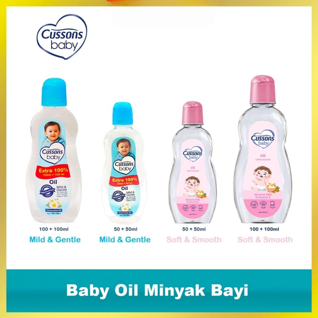 Cussons Baby Oil - Minyak Bayi