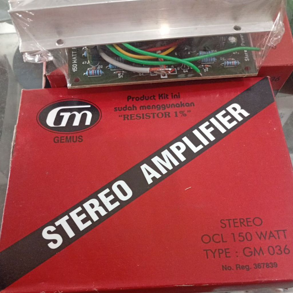 STEREO AMPLIFIERS OCL 150 WATT GM