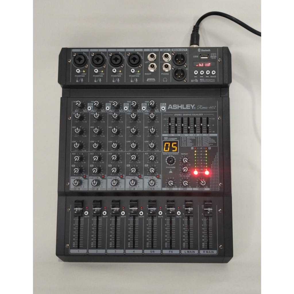 Mixer ASHLEY REMIX 602 Original Mixer Audio REMIX602