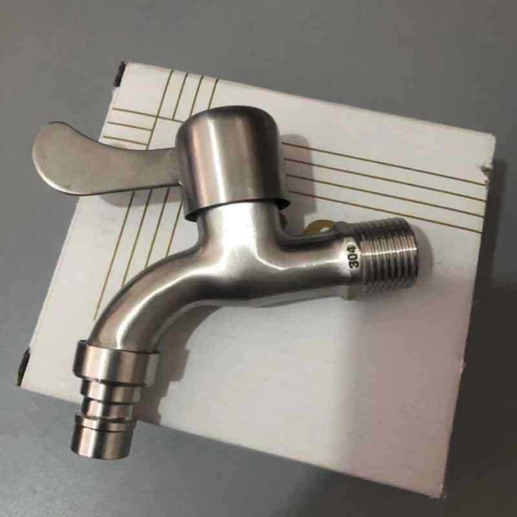Kran Air Tembok Stainless Steel 304 Kran air taman sus304