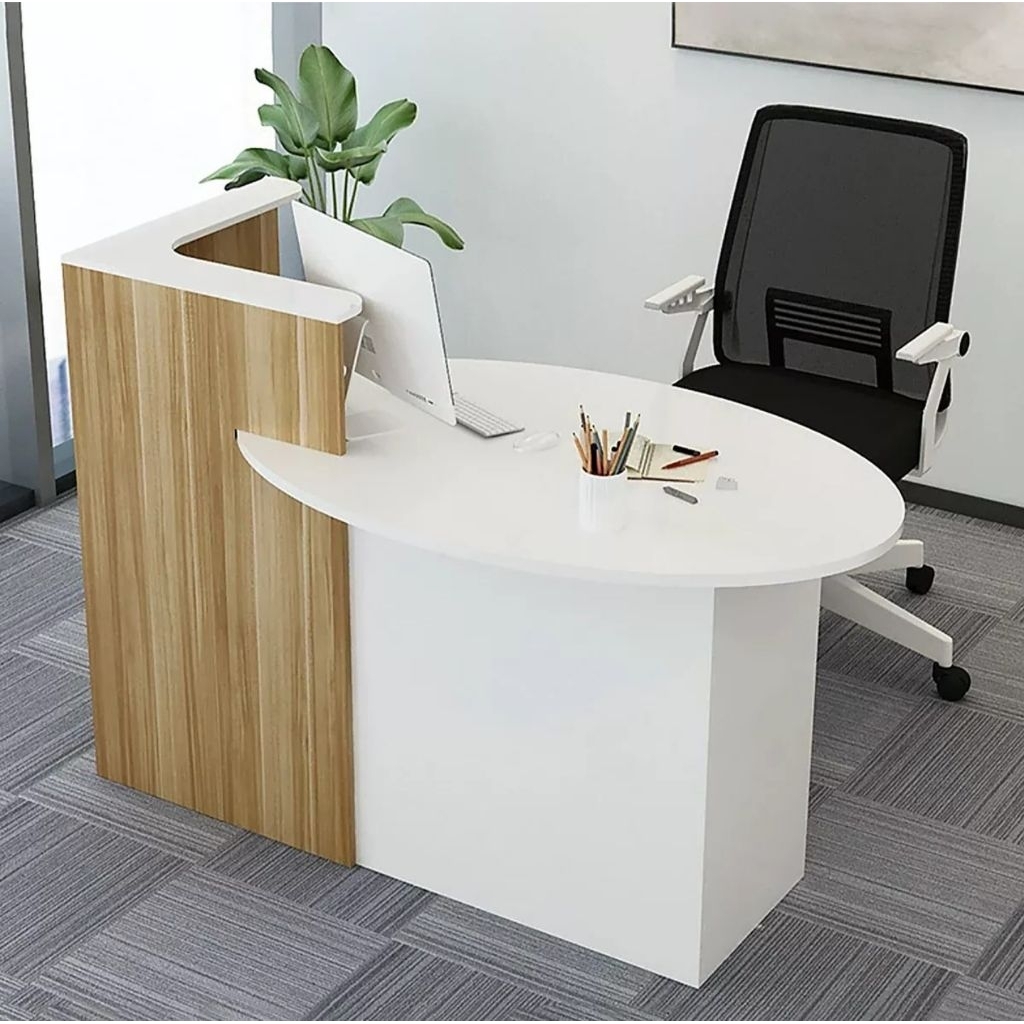 Meja kasir panjang 120 cm