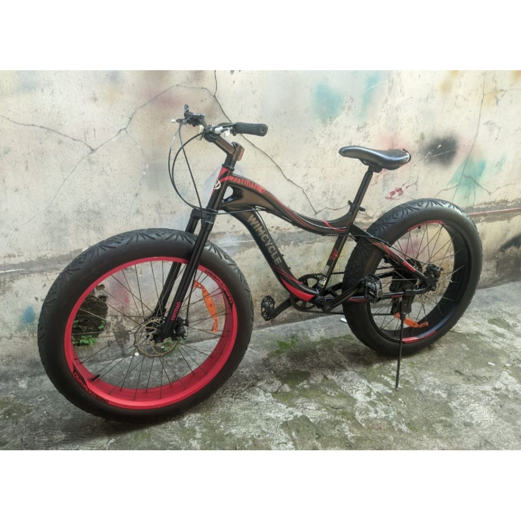 SEPEDA FATMAN WIMCYCLE SECOND LIKE NEW