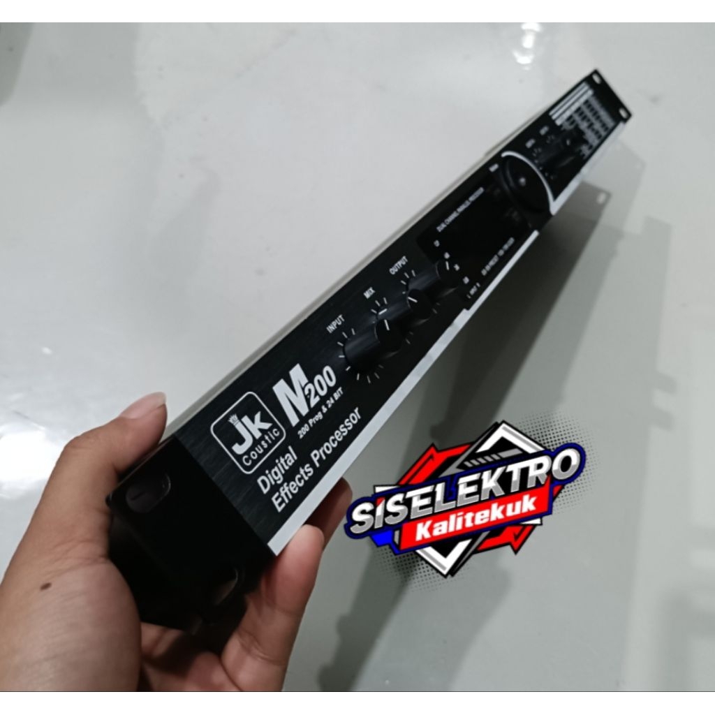 Effeck vocal JK Coustic M200 JK Coustic Efek vocal m200 MICROPHONE