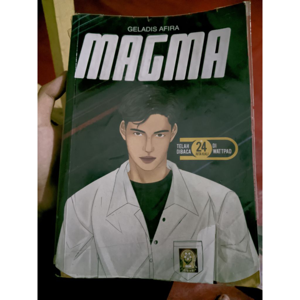 preloved novel magma by galdis afira
