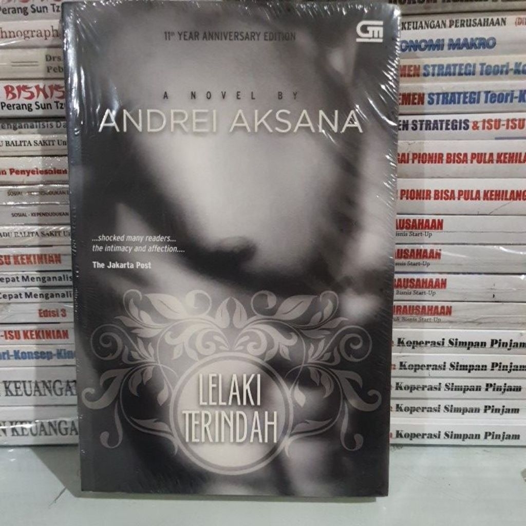 BUKU ORIGINAL A NOVEL BY ANDREI  AKSANA - LELAKI TERINDAH