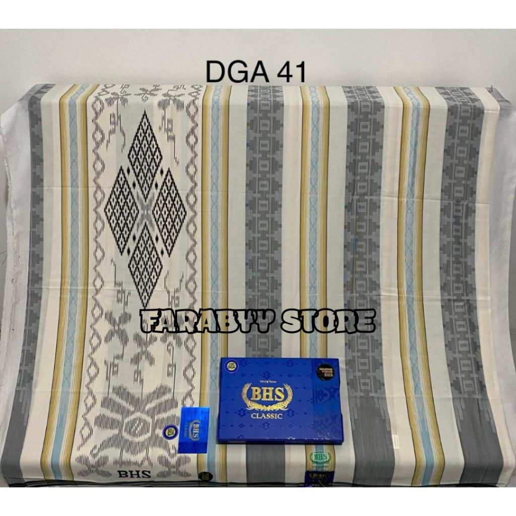 Sarung BHS Excellent Songket Gold Original/ Sarung BHS Jaguar Songket Original