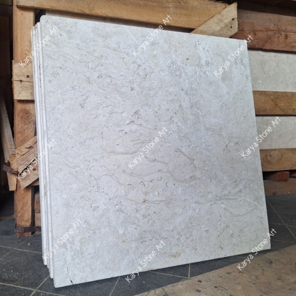 Lantai Marmer White Ujung Pandang | Marmer Lantai White Ujung Pandang 60x60cm