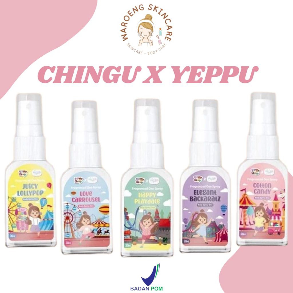 [FREE GIFT] DEO SPRAY CHINGU BY KIYOWO / CHINGU BY KIYOWO / DEO SPRAY CHINGU / CHINGU BY KIYOWO DEO 