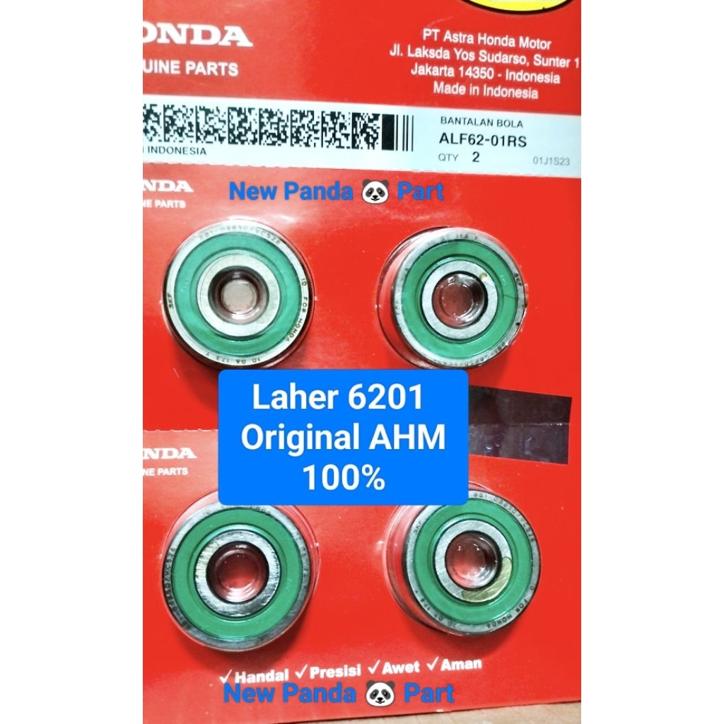 Laher 6201 Original AHM 100% Bearing 6201 Original AHM 100%
