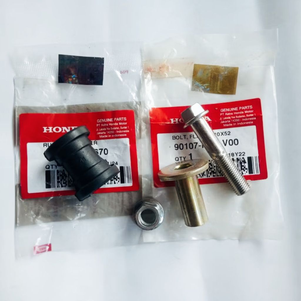 karet dan bosh ditail ORI ring stainless ganungan knalpot all Tiger