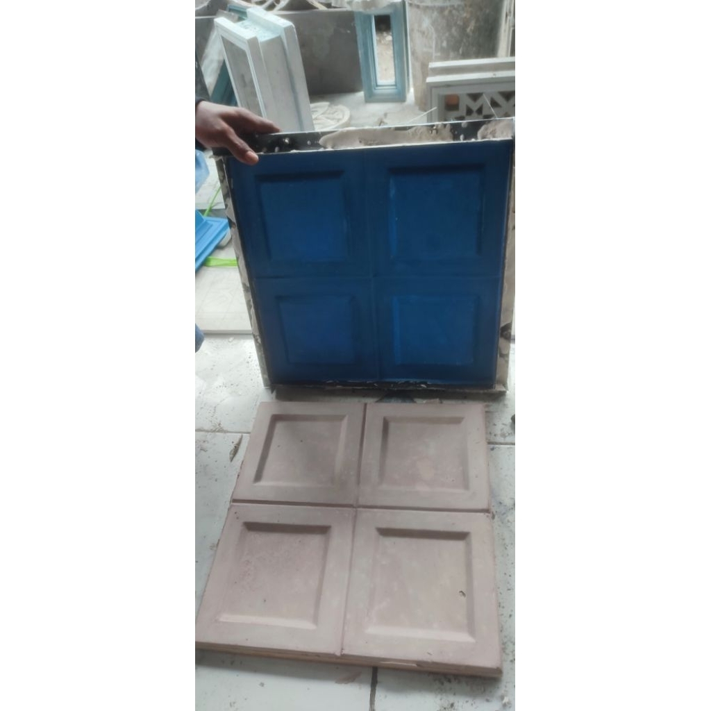 cetakan 3D panel ornamen dinding