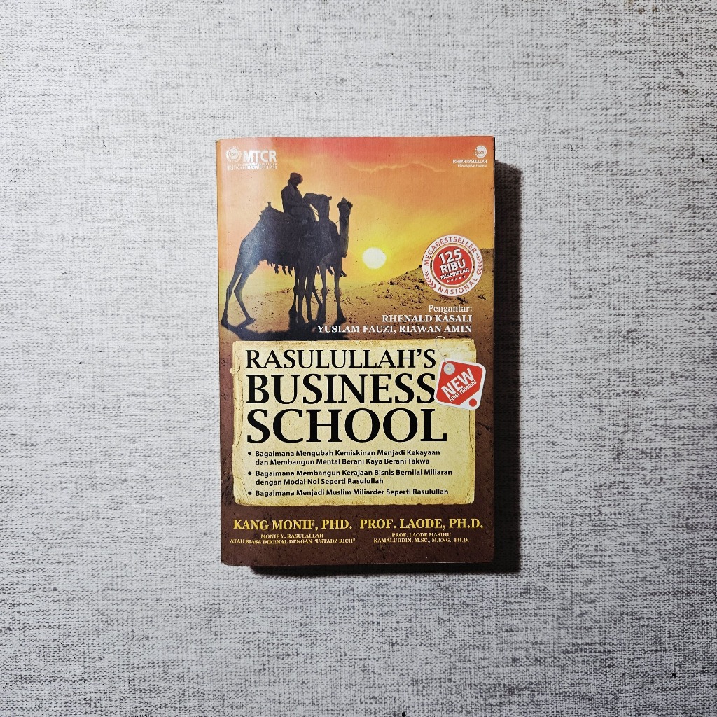 Buku Rasulullah’s Business School: Kang Monif, Ph.D. & Prof. Laode, Ph.D