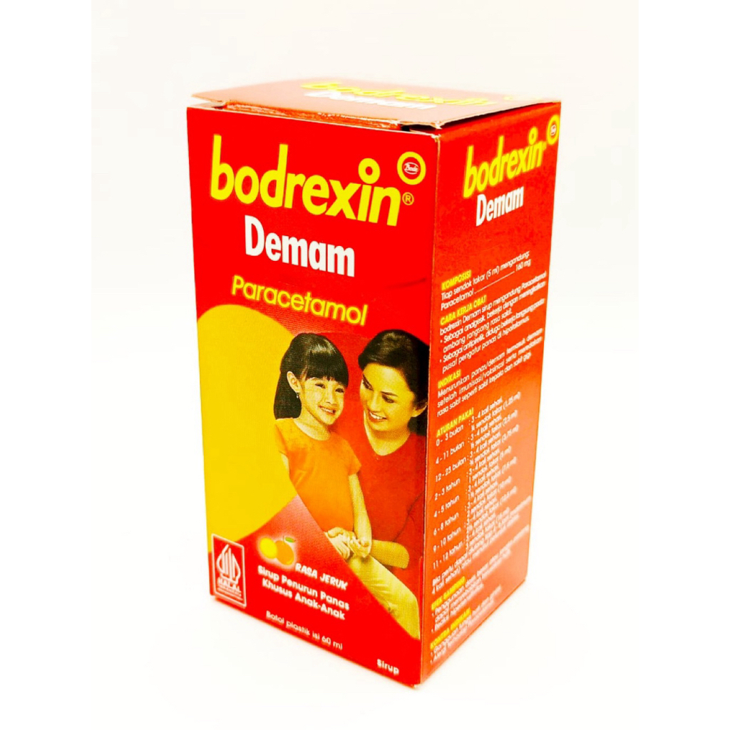 BODREXIN SIRUP 60ml demam anak