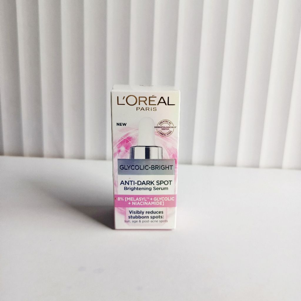 Loreal Glycolic Bright Serum 15ml (ORIGINAL OFFICIAL)