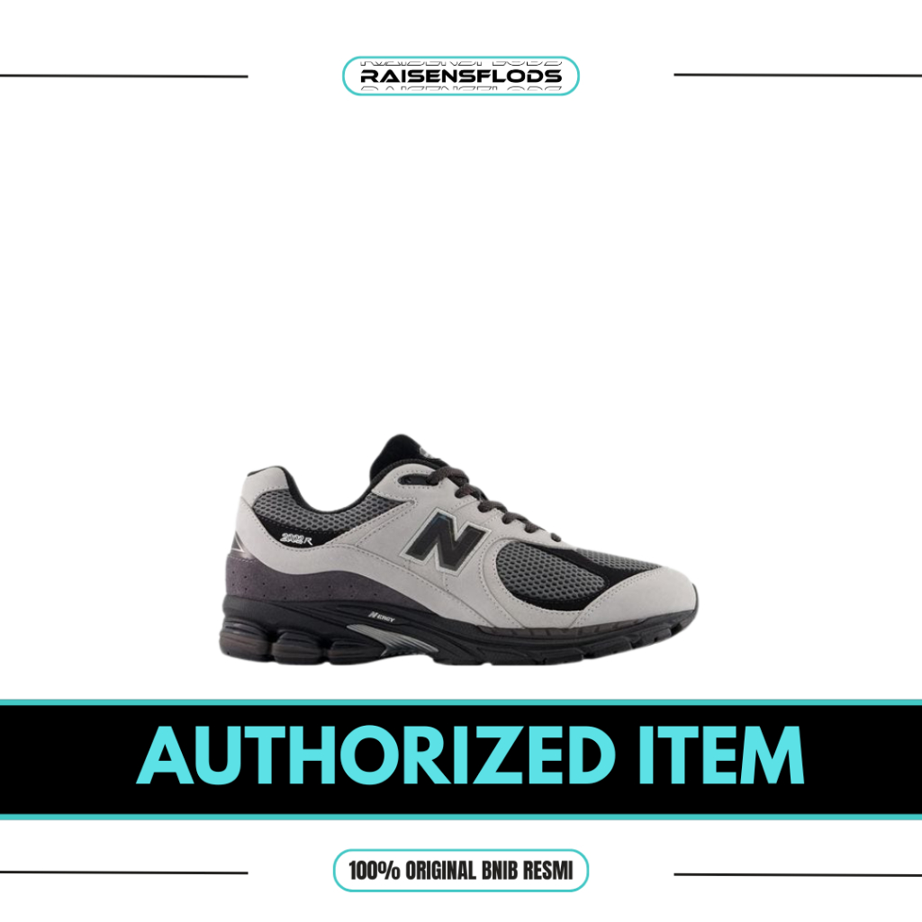 New Balance 2002R- Grey black