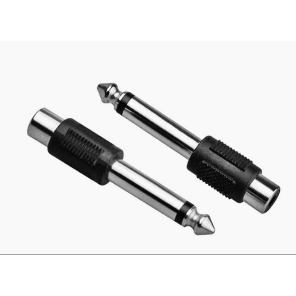 Converter Rca To Akai 6.5 Mono Sambungan Jack Rca 6.5