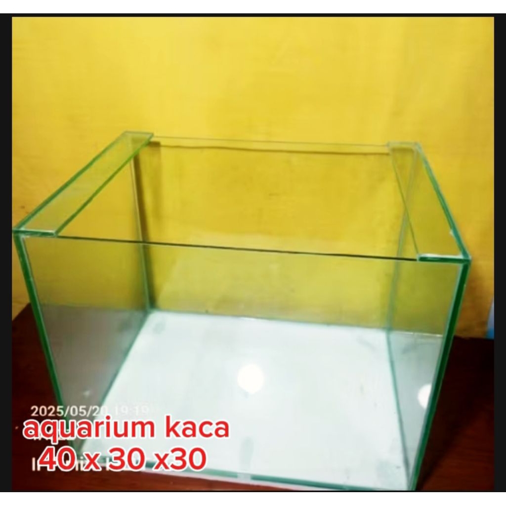 aquarium kaca 40x25x25