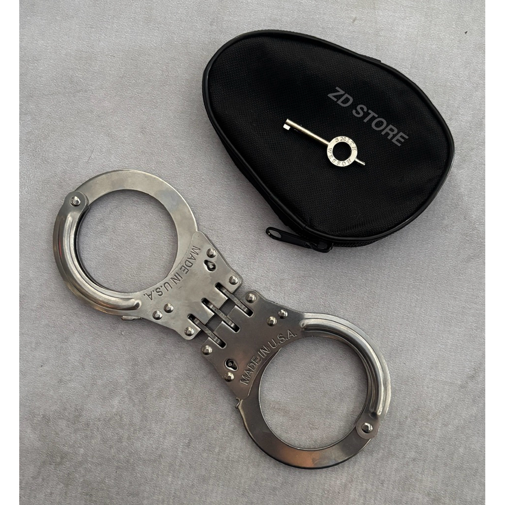 Borgol Tangan Besi Usa /Borgol Besi Tebal/Borgol Tangan Kepiting