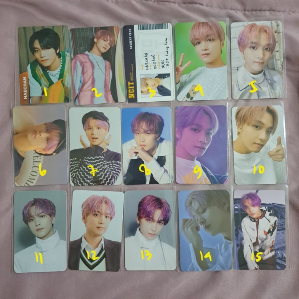 [READY STOCK] PC NCT HAECHAN PHOTOCARD 127 DREAM 2BADDIES ALBUM NEMO IDC ID CARD KONSEP CONCEPT TC T