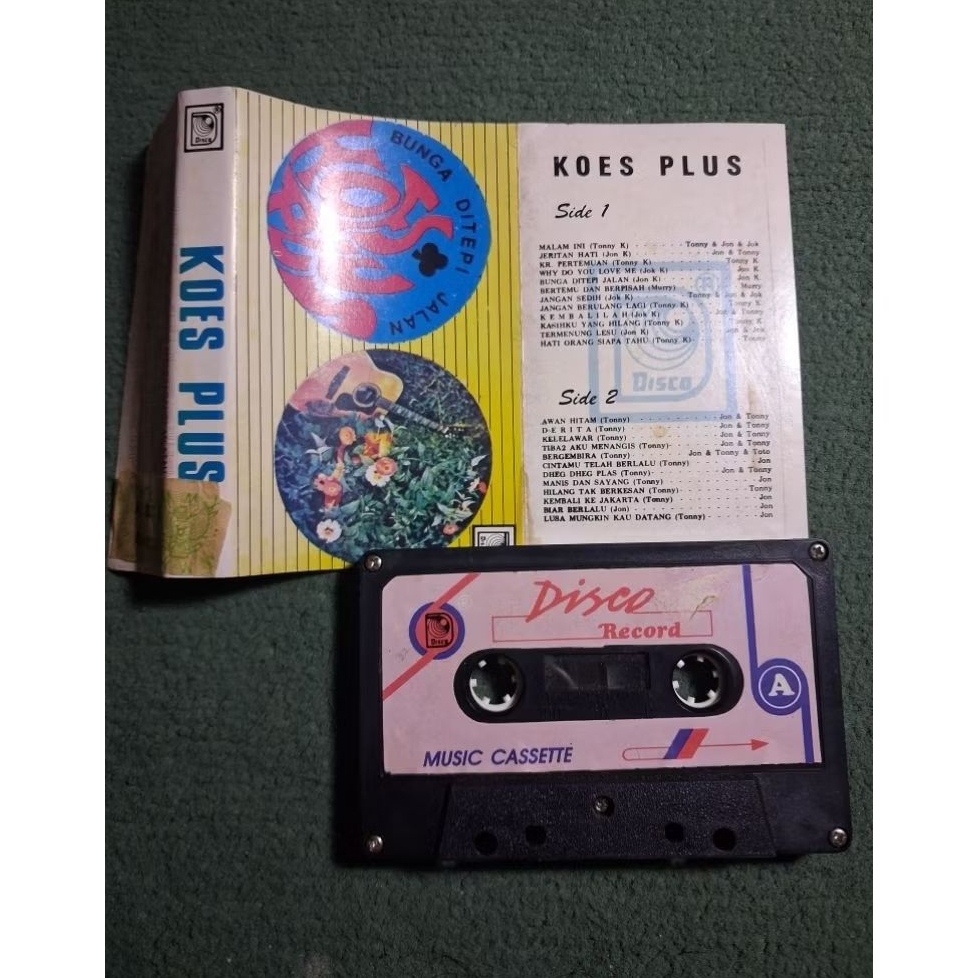 Kaset Koes Plus Bunga di Tepi Jalan