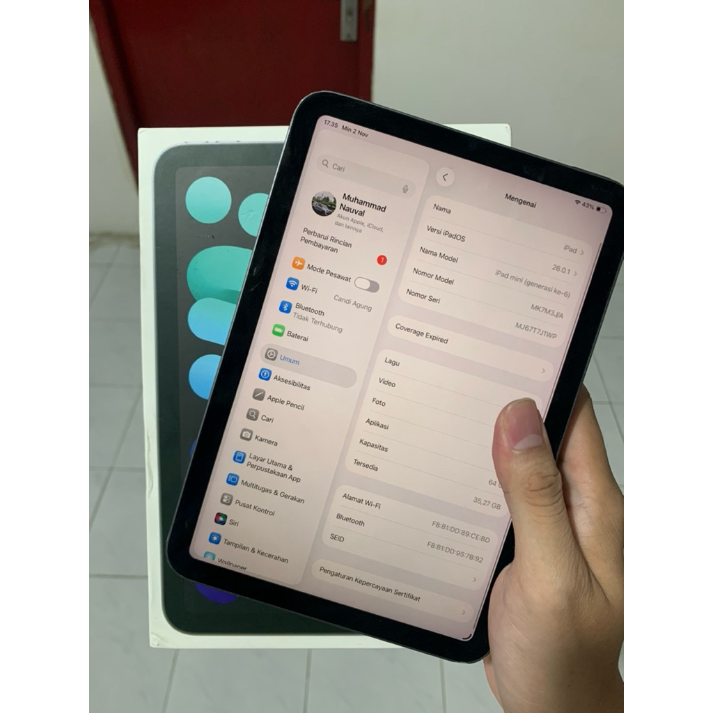 ipad mini6 64gb ex inter