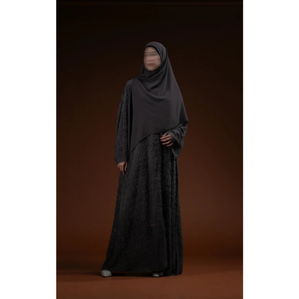 NEHHAT MODEST - Nehhat Lulu Diamond Abaya / Dress Muslim