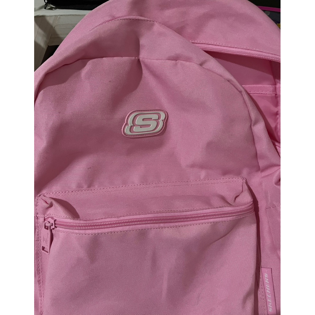 tas skechers wanita pink