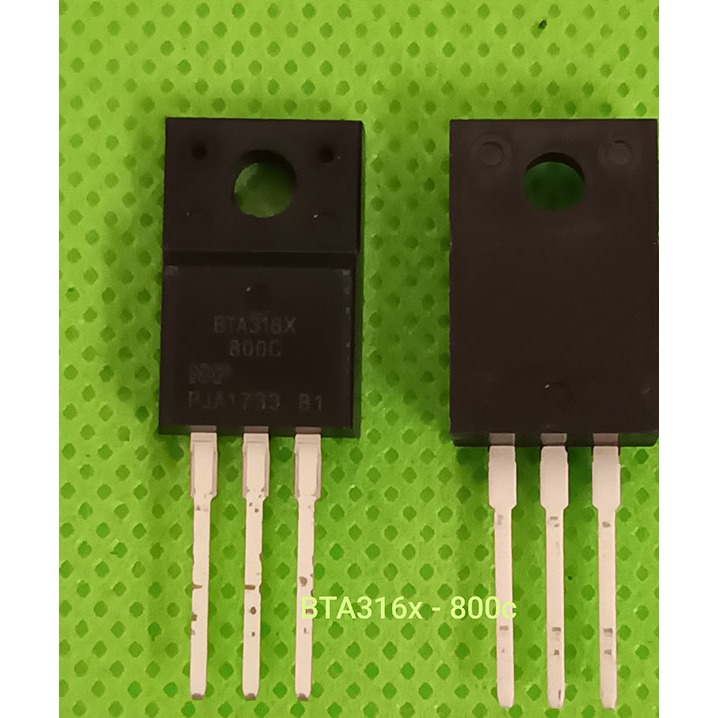 Triac BTA316x-800c, 16A / 800V (TO220F)