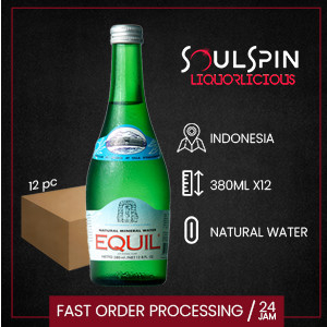 [oddsolshop] pekanbaru/Equil Natural Mineral Water 380 ml Air Minum Alami Kemasan Botol Bottle
