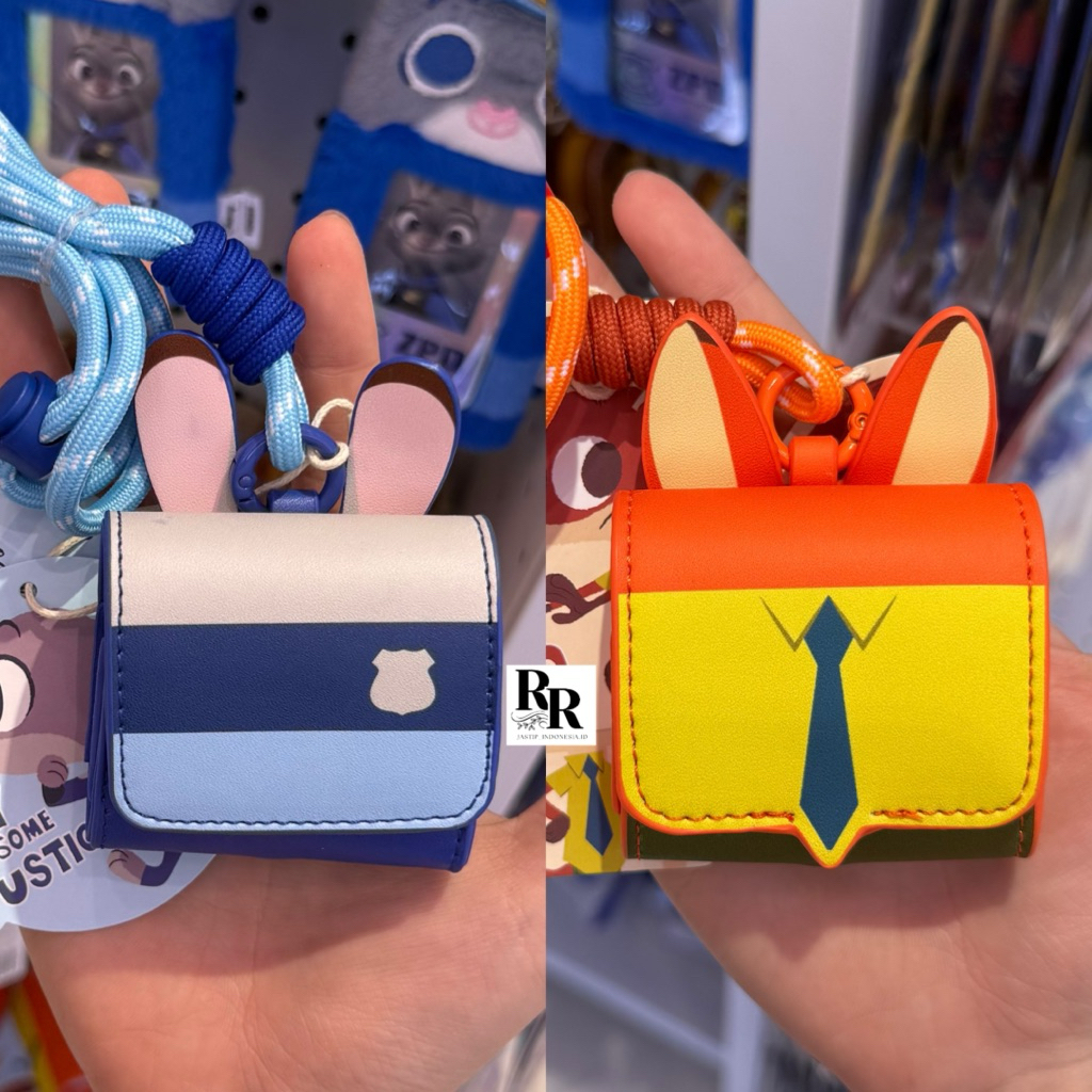 Miniso x Zootopia - TWS Casing / Disney Zootopia Collection Earbud Case with Lanyard (Nick / Judy)