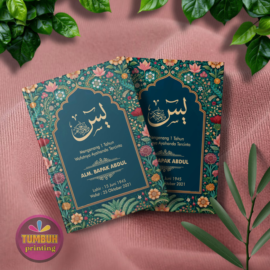 YASIN DAN TAHLIL SOFTCOVER DESAIN CUSTOM