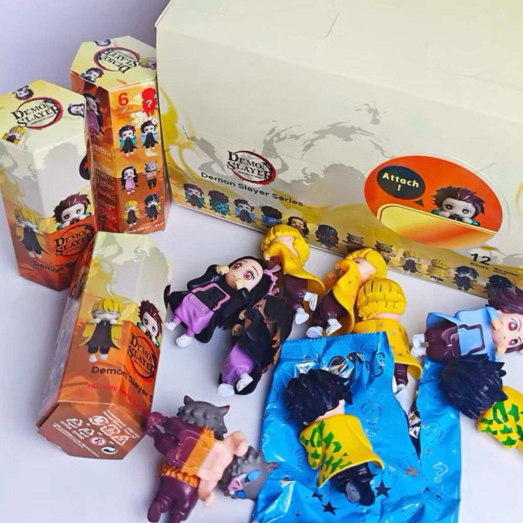 [GAMORA] Hippers Demon Slayer Blind box tempelan handphone Hippers Kimetsu No Yaiba