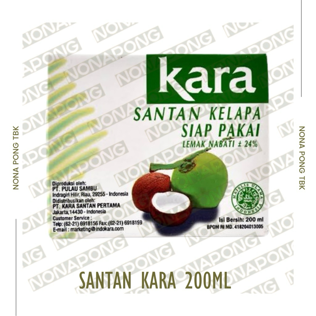 Santan | Santan Cair | Krim Kelapa Santan | Kara Santan | Kara Krim Kelapa | Kara Santan Cair | Kara