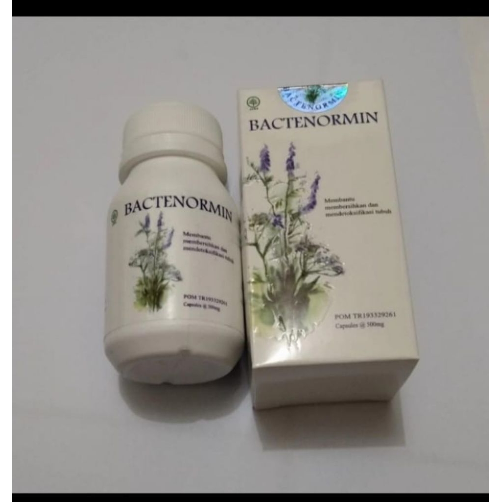 Bactenormin Asli 100% ORIGINAL Obat Parasit Tubuh Asli Herbal
