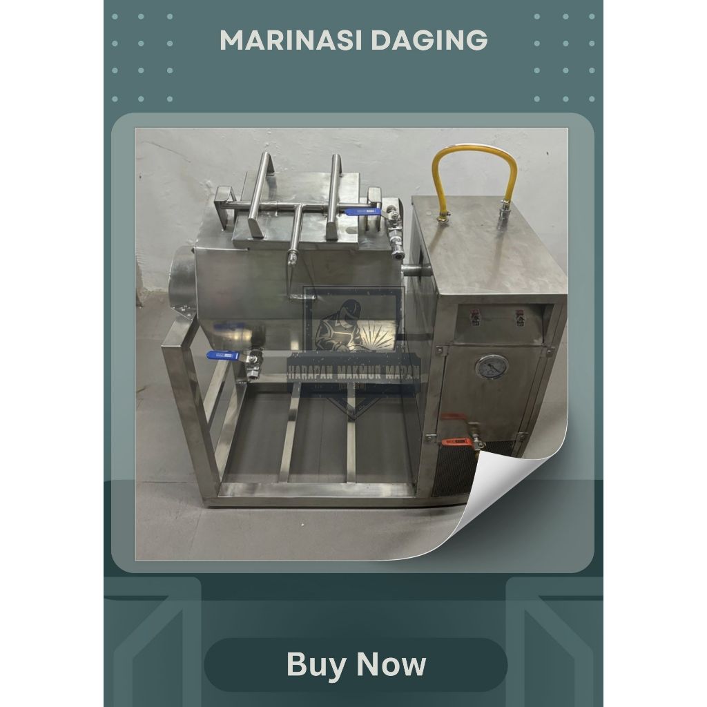 Marinasi Ayam Dengan Vakum / Mesin Marinasi