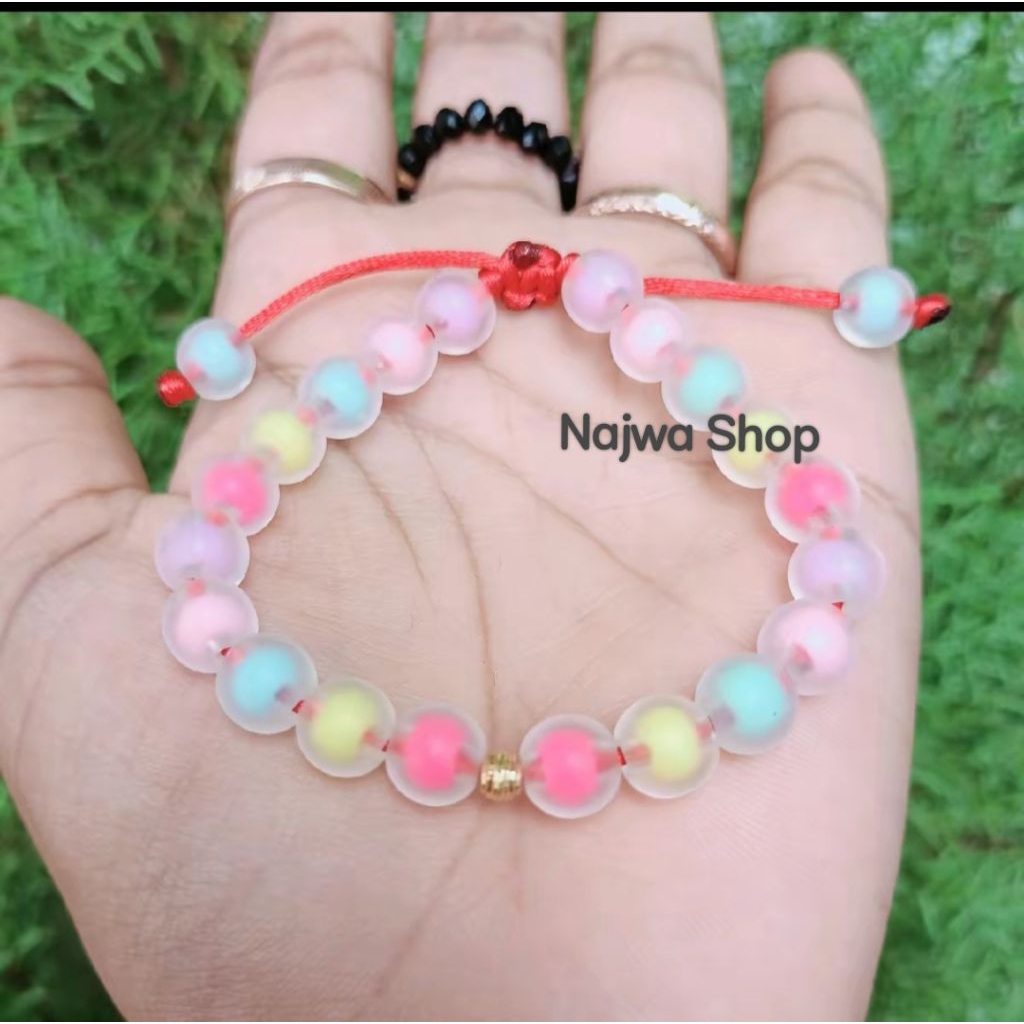 Gelang Candy Liontin Emas Mrican 0,1gram Kadar10k SemarNusantara